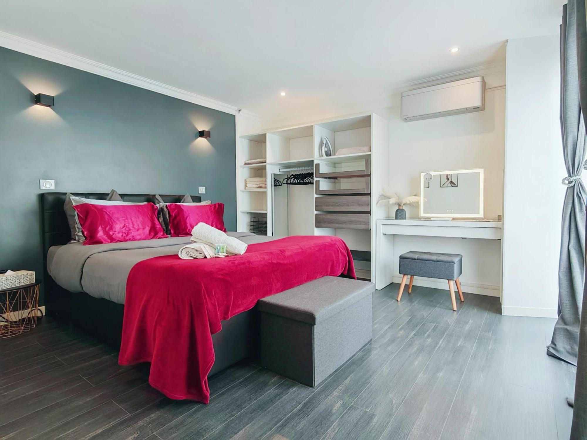 Magnifique Appartement Le Cannet,Cannes, Parking, Wifi Exteriör bild