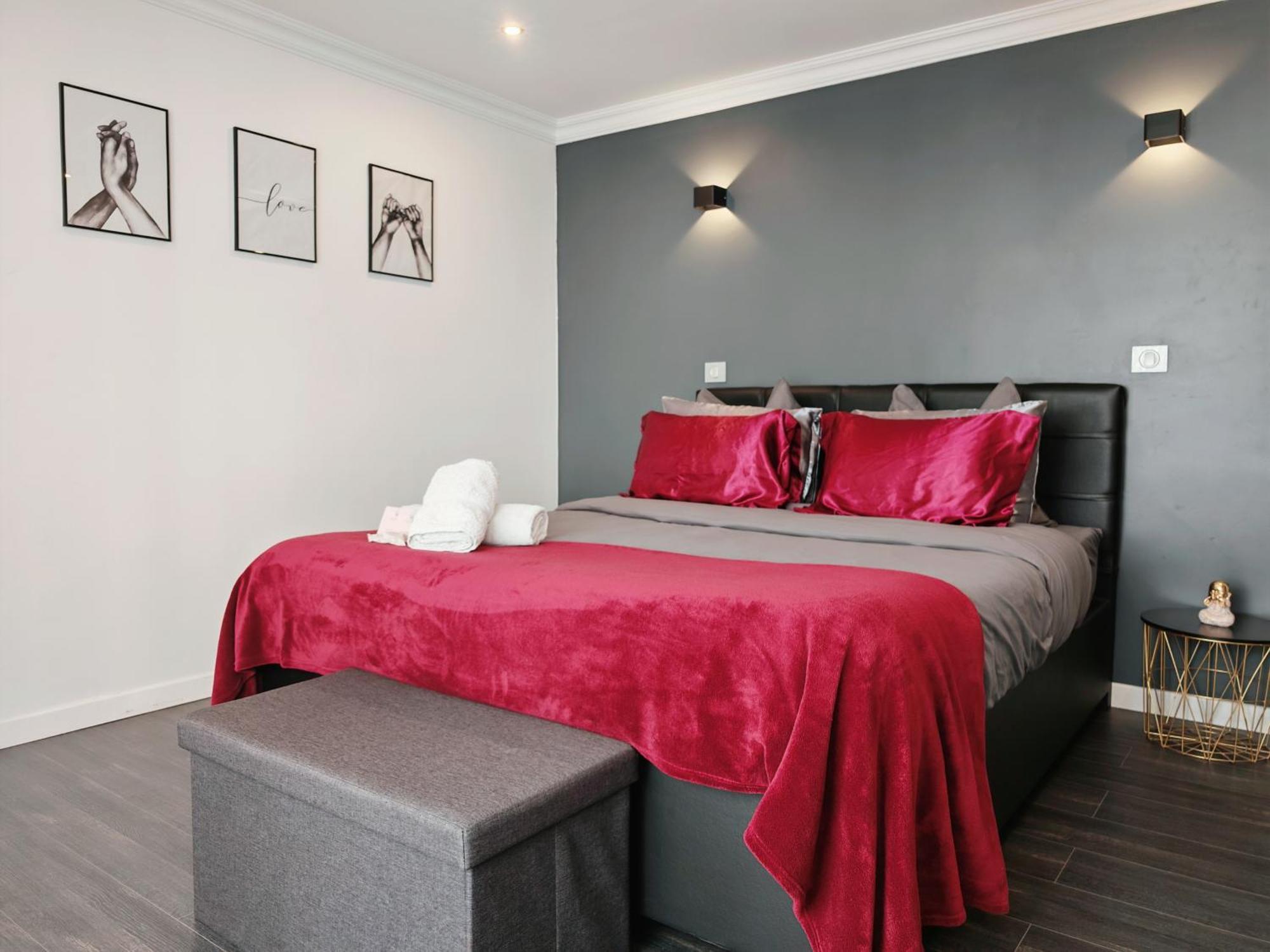 Magnifique Appartement Le Cannet,Cannes, Parking, Wifi Exteriör bild